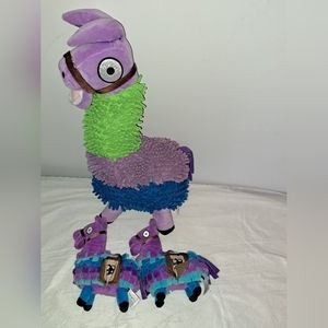 1 big / 2 smaller Fortnite Llama Plush